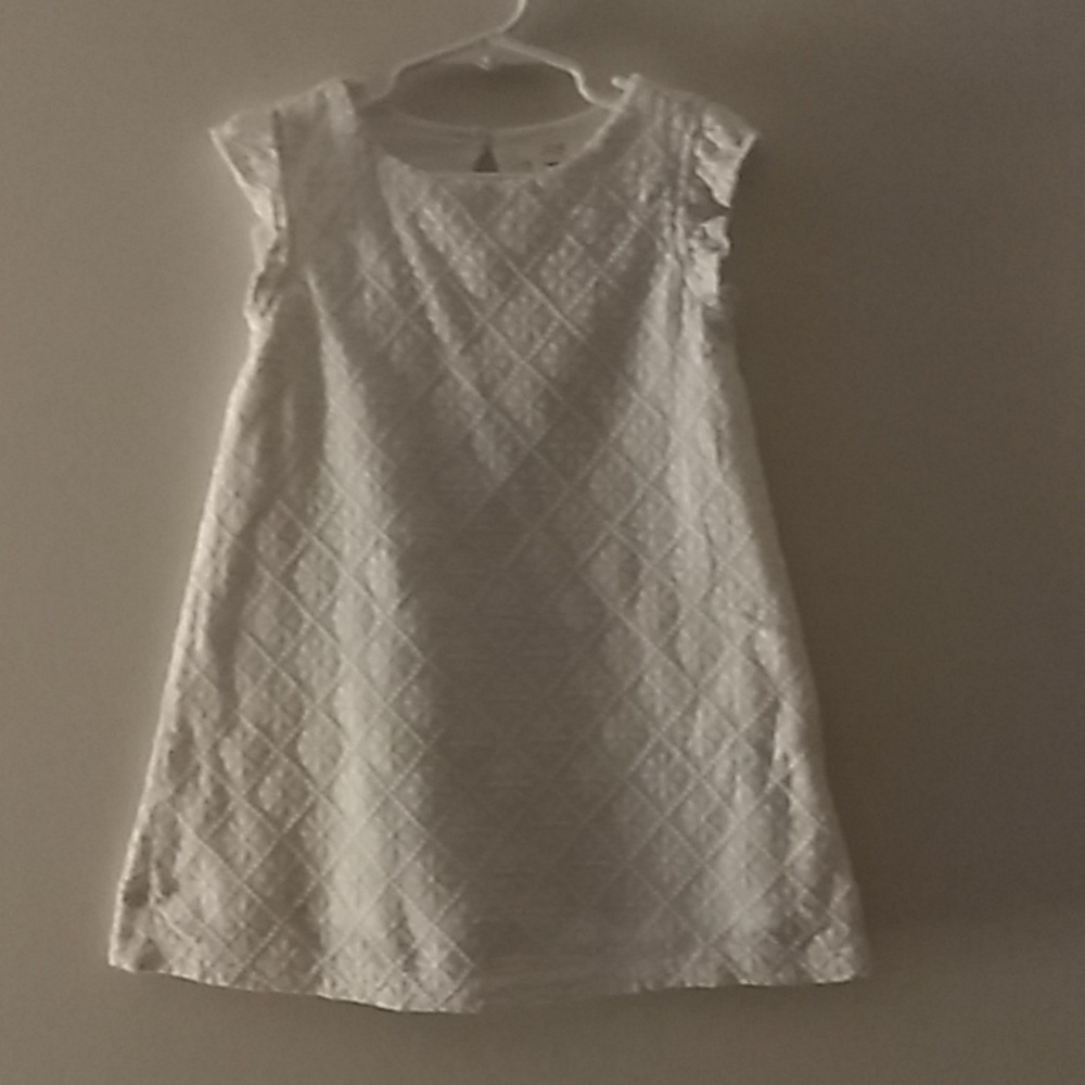 Girls white dress, size 4, Joe fresh